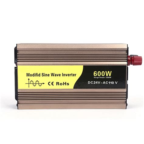 600W DC12V 24V 48V To 110VAC 220VAC Modified Sine Wave Inverter From