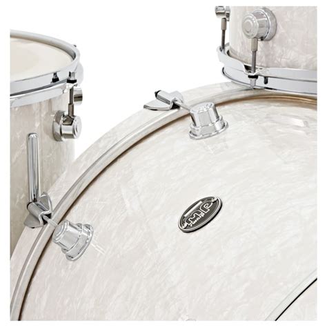 Dw Drums Performance Series 22 3 Piece Shell Pack White Marine