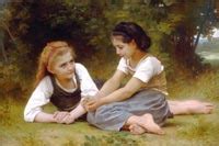 The Nut Gatherers 1882 By William Adolphe Bouguereau Small Totally