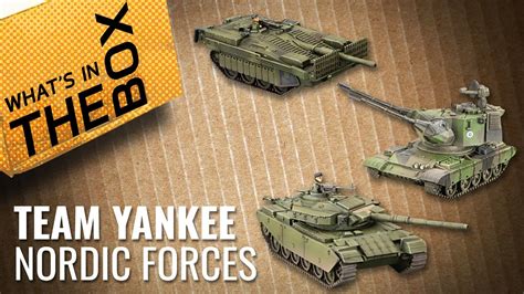 Unboxing New Mm World War Team Yankee Nordic Forces Tanks