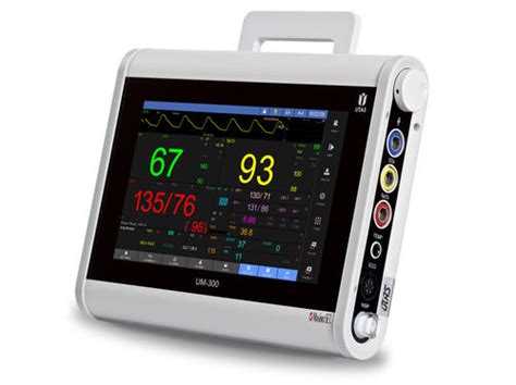 Monitor multiparamétrico compacto UM 300 10 UTAS Co ECG RESP