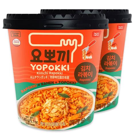 Buy Yopokki Instant Rabokki Cup Kimchi Cup Of Korean Street Food