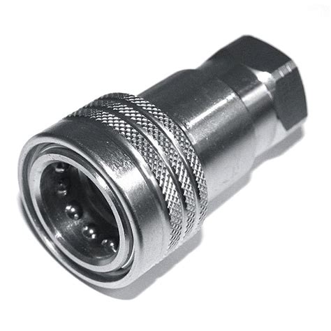 Stainless Steel SS Quick Release Coupling For Hydraulic Pipe Size 3