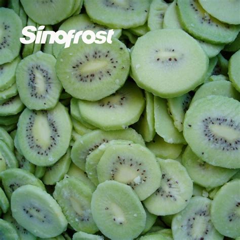 Premium IQF Sliced Kiwi IQF Kiwi Slices For Wholesale Distribution