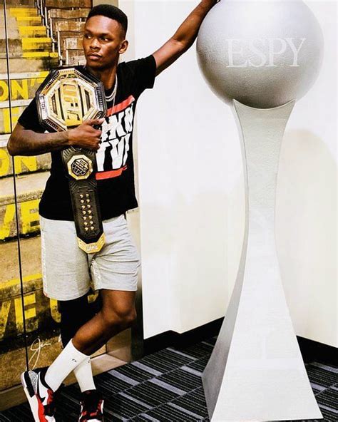 Espy Awards This Dude Makes It So Easy To Dislike Him Israel Adesanya Demanding Espys