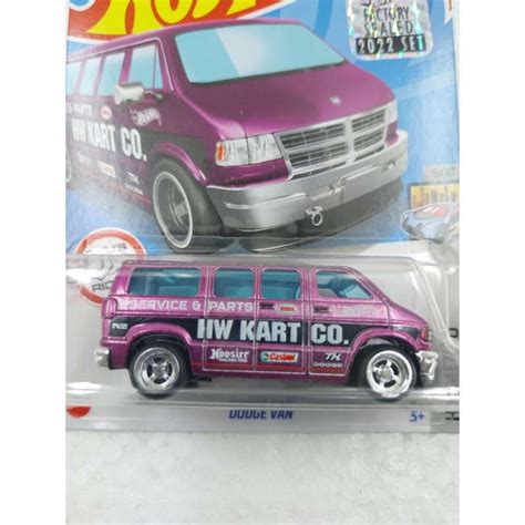 Promo Hot Wheels Treasure Hunt Super FS Dodge Van Ungu THS Diskon Di Seller Timothy