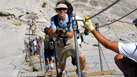 Ry Runs How To Climb Half Dome With The Cables Down