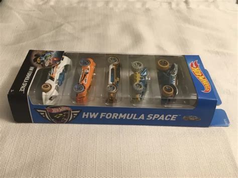 PACK NEUF HOT Wheels 5 voitures moulées sous pression 2016 HW Formula Space Véhicules Mattel