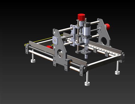 数控铣床模型sw Solidworks 2014 模型图纸下载 懒石网