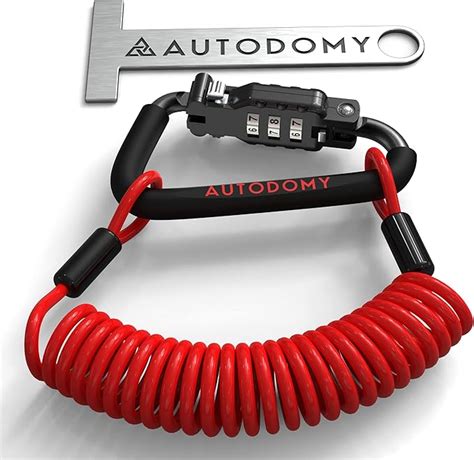 Amazon Fr Autodomy Antivol Casque Moto Cadenas Casque Moto