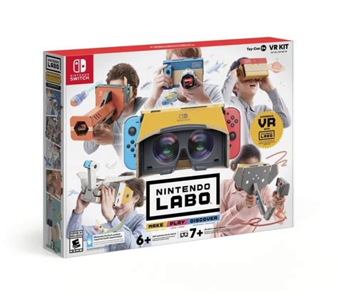 Labo Vr Kit La Realidad Virtual Económica Para Nintendo Switch