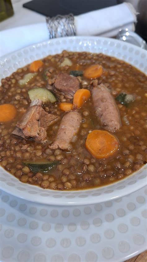 Lentejas Con Verduras Y Costillas Ok Cocina