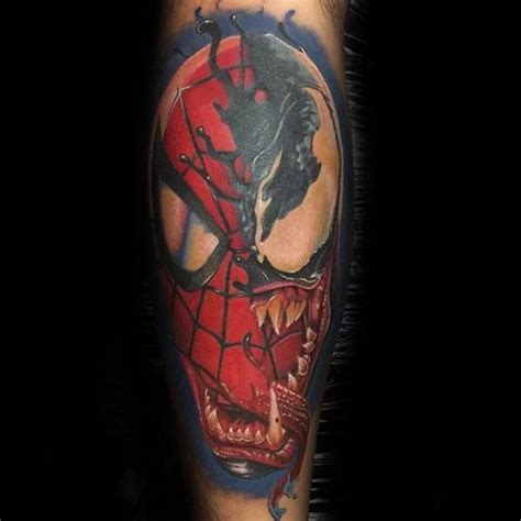 60 Venom Tattoo Designs für Männer – Marvel Ink Ideen - Mann Stil ...