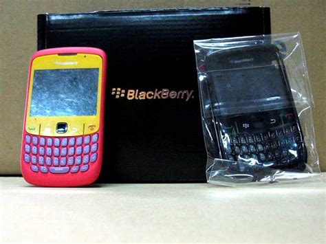 ขาย Blackberry Curve 8520 แท เครอง Nologo ยกกลอง