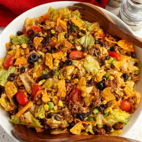 Really Nice Recipes Every Hour — Doritos Taco Salad Is A Delectable Combination Of