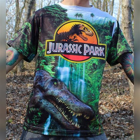 Jurassic Park Mens T Shirt Etsy