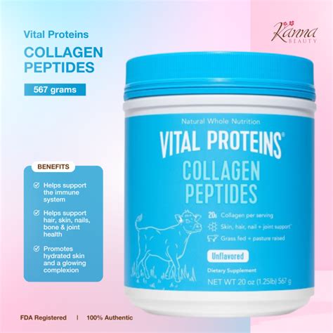 Vital Proteins Collagen Peptides Unflavored 1 25 Lbs 567g Or 405g Or 680g Lazada Ph