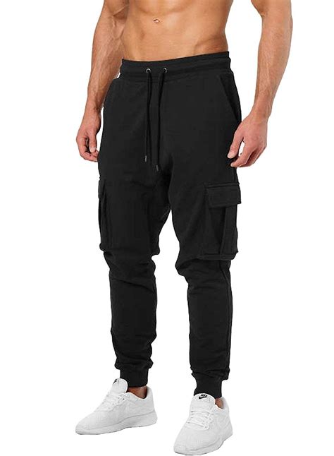 Men S Slim Fit Joggers With Zip Pockets Margeret Milam