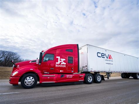 Ceva Logistics And Kodiak Robotics Launch Autonomous Freight Deliveries