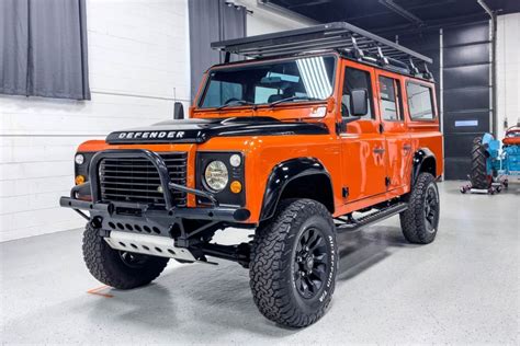 No Reserve 1990 Land Rover Defender 110 V8 5 Speed For Sale On Bat Auctions Sold For 53500