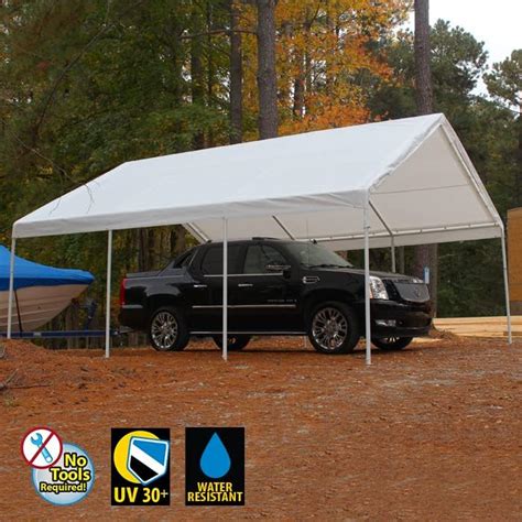 King Canopy Hc1820pc Toldo De 18 Pies X 20 Pies Hércules 8 Patas