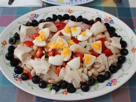 Ensalada De Alubias Blancas Con Bacalao Empedrat Deliciosa