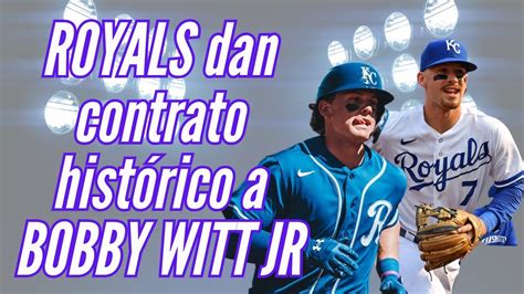 Royals Dan Contrato Para La Historia A Bobby Witt Jr Hablando De Los