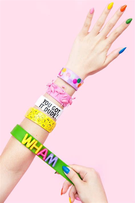 Slap Bracelets Slap Bracelets Diy Bracelets How To Make Kawaii Diy