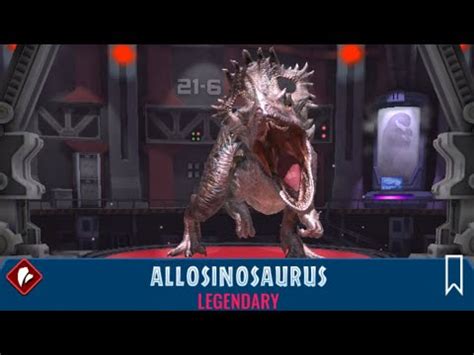 Jurassic World Alive Allosinosaurus Left On Hp After A V Youtube