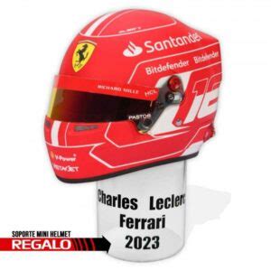 Mini Helmet 1 2 Charles Leclerc Ferrari 2022 Monaco GP GPBox