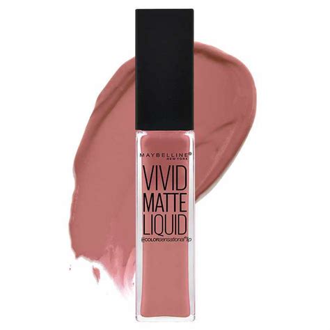 Maybelline Vivid Matte Liquid Lipstick 50 Nude Thrill U
