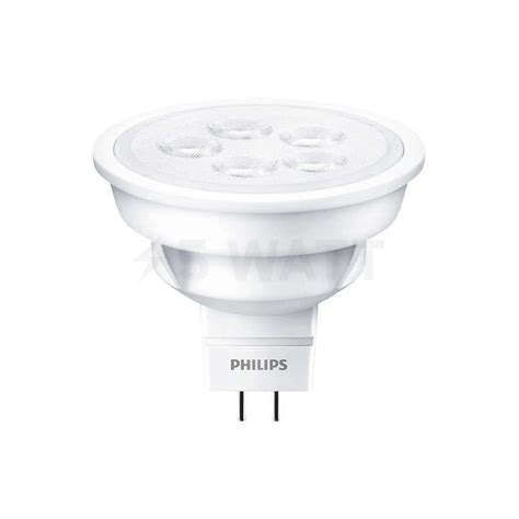 Led лампа Philips Essential Led Mr16 4 5 50w Gu5 3 6500k 100 240v 36d