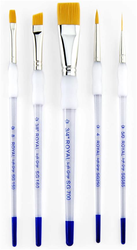 Princeton Aspen 6500 5pc Professional Paint Brushes