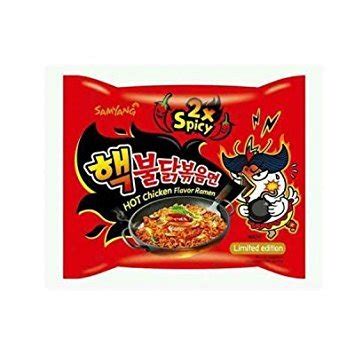 Samyang X Spicy Hot Chicken Flavor Ramen Hek Buldak Bokkeum Myun Nuclear Noodle Challenge