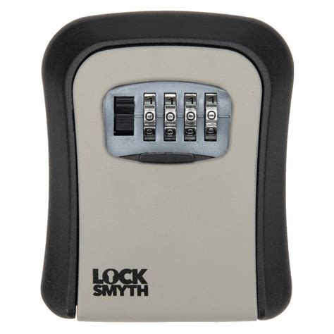 Locksmyth Wall Mounted External Combination Key Safe | Howdens