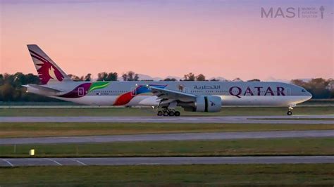 Qatar Airways B In Fifa World Cup Livery