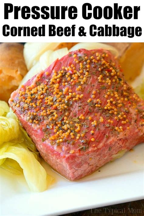 Easy Ninja Foodi Corned Beef And Cabbage Recipe With Potatoes