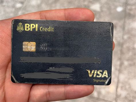 Bpi Visa Signature Poor Card Quality Rphcreditcards