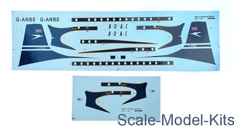 Roden Bristol Britannia Series S Plastic Scale Model Kit In