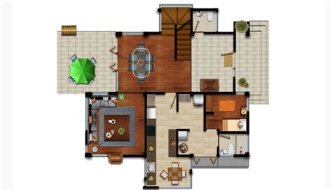 Muebles En Planta A Color Para Ambiental Arquitect Nicas Autocad