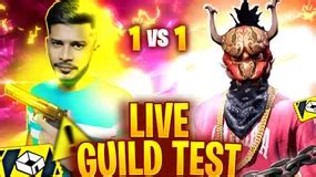 Watch RAKHAL D GAMING Live Game Streaming LIVE GUILD TEST 100K