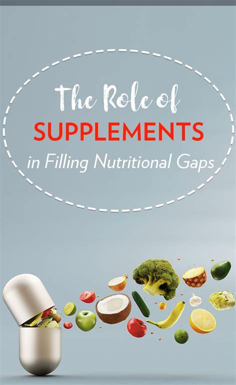 Discover The Role Of Supplements In Filling Nutritional Gaps And How To