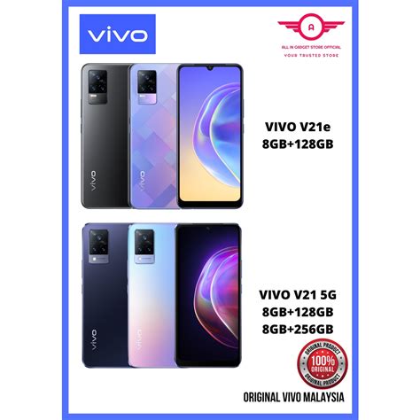 VIVO V21 4G 5G V21E V SERIES SMARTPHONE Shopee Malaysia