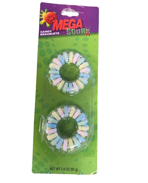 Big Candy Bracelets Mega Sours Candy Floss Land