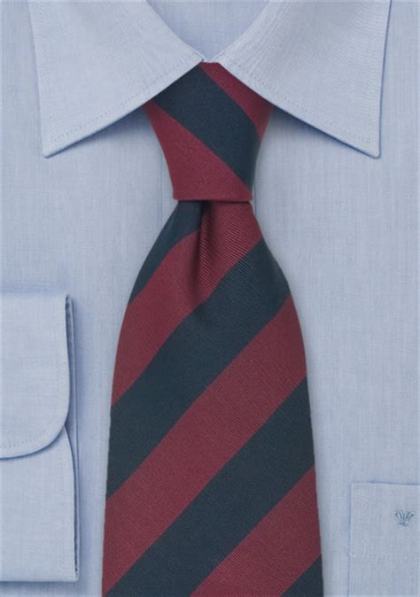 Regimental Ties British Classic Striped Tie Stafford