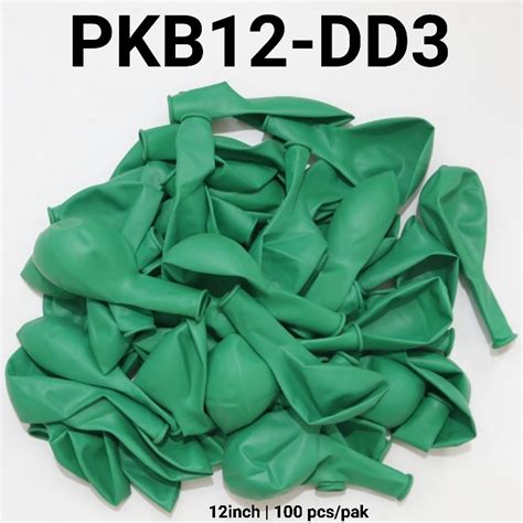 Jual Pkb Dd Balon Latex Inch Isi Doff Tebal Hijau Limau Lime