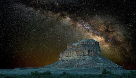 Chaco Canyon Night Photograph by Alisha Clarke