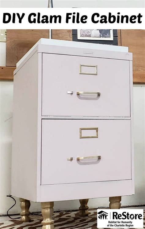 Diy Glam File Cabinet Makeover Artofit