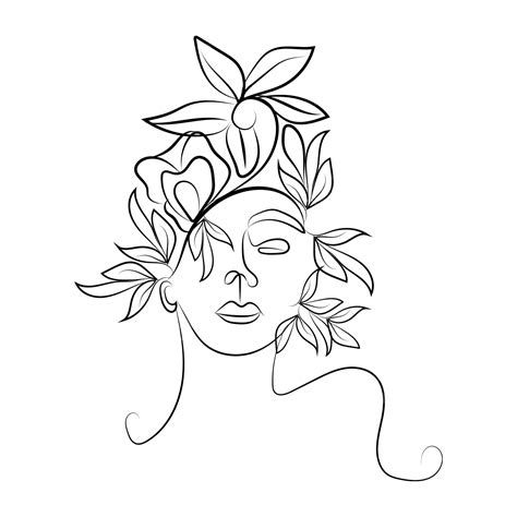 Beauty Logo Vector, Beauty Drawing, Logo Drawing, Beauty Sketch PNG and ...