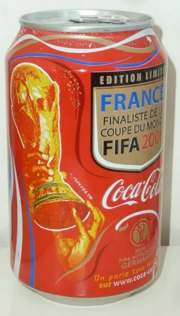 SELTENE COCA COLA COKE FIFA WM WORLD CUP 2006 Dose FRANKREICH Can Dosen